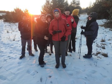 Spotkanie przewodnickie w Przedborskim Parku Krajobrazowym., 