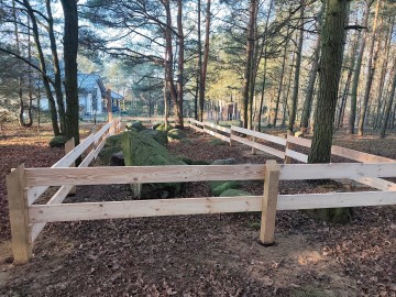 Relacja z wykonania oraz posadowienia ogrodzenia, 