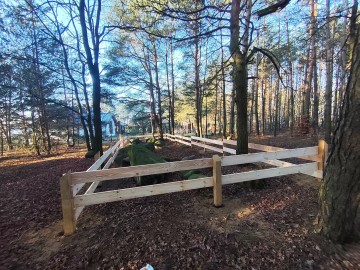 Relacja z wykonania oraz posadowienia ogrodzenia, 