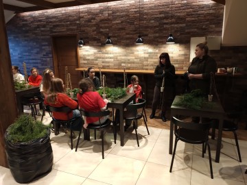 Warsztaty Bożonarodzeniowe w SP Burzenin 2025, 